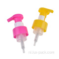 Aangepaste zeeppomp plastic dispenser bloemschuimpomp hand wassen